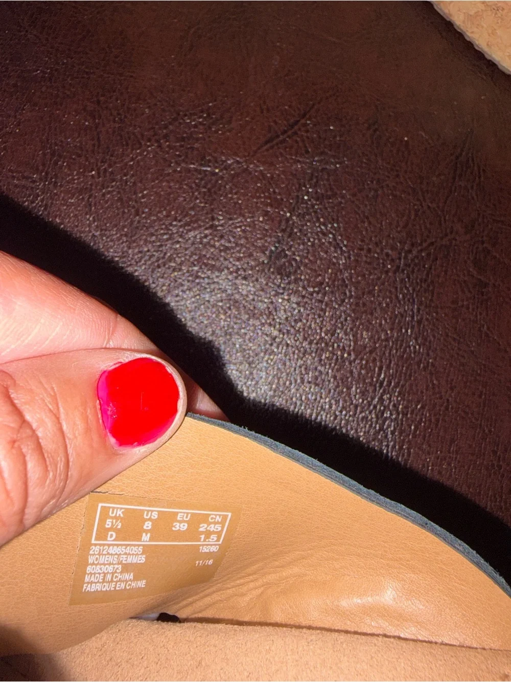 Clarks casual wedge